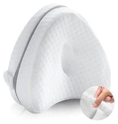 Zdjęcie produktu dla Poduszka ortopedyczna pod nogi kolana pianka memory ergonomiczna na ból