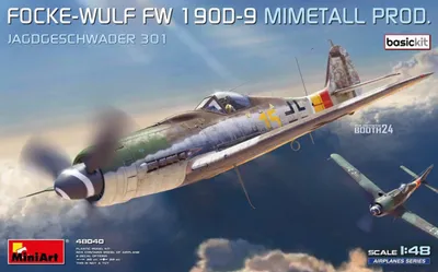 Produktbild von MINIART MA48040 Focke-Wulf Fw 190D-9. Mimetall Prod. - Basic Kit