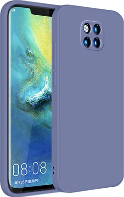 Obrázek produktu pro Pouzdro pro Huawei Mate 20 Pro Měkký tekutý silikonové, nárazuvzdorné gumové pouzdro Šedá