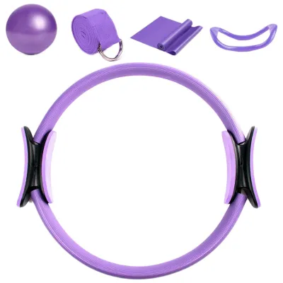 Productafbeelding van Pilates Ring Set met Yoga Bands voor Thuis Workout