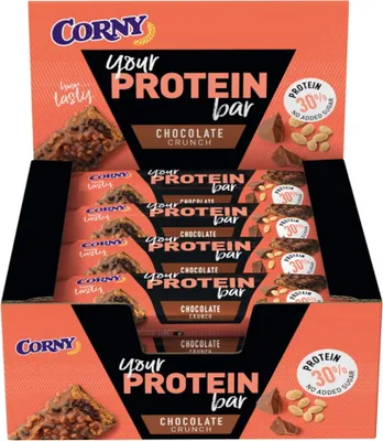 Obrázok produktu pre Müsliriegel YOUR PROTEIN BAR Chocolate Crunch von Corny, 12x45g