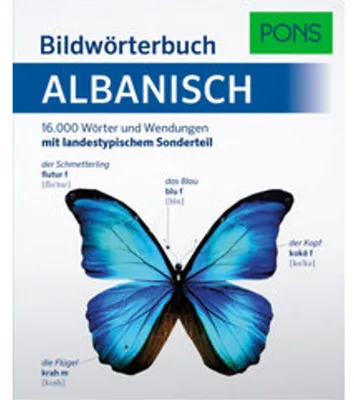 Produktbild von PONS Bildwörterbuch Albanisch