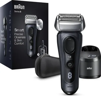 Image de Braun Series 8 8463cc Tondeuse à lame plate Gris ()