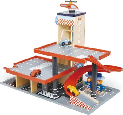 Obrázok produktu pre Tender Leaf Toys Autowerkstatt Blue Bird (Holz, Kinderspielzeug) 7508581