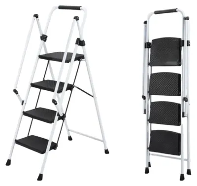Productafbeelding van Trap, lichtgewicht ontwerp, antislip treden, WIT