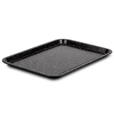 Produktbild von NAVA Backblech Ofenblech NATURE mit Granitbeschichtung NATURE Backform für Cookies Pommes Gemüse 39x24,5 cm