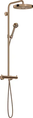 Immagine prodotto di hansgrohe AXOR One Showerpipe avec thermostat et douche de tête 280 1jet EcoSmart, 48795300, 48795300