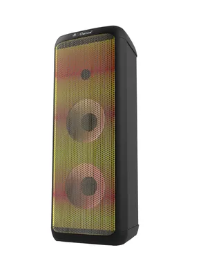 Image de Enceinte de fête iDance DJX2000 - 2 microphones et éclairage LED RGB inclus - Kit karaoké - 2000 watts
