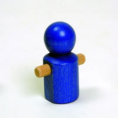 Produktbild von NIC Multibahn Kugelbahn Laufmännchen blau
