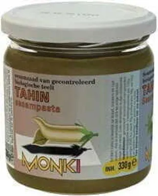 Produktbild von TAHINA (SESAMPASTE)  330 g - MONKI