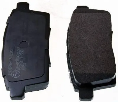 Produktbild von DENCKERMANN Bremsbeläge Satz Hinten Bremsklötze für MAZDA CX-7 (ER) B111345