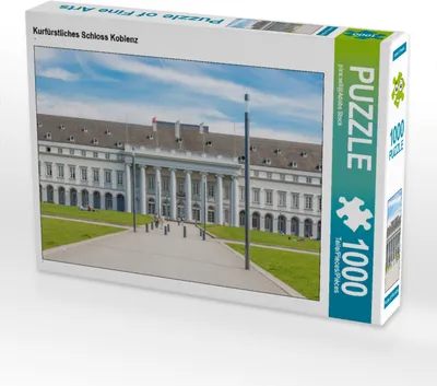 Produktbild von CALVENDO Puzzle Kurfürstliches Schloss Koblenz | 1000 Teile Lege-Größe 64x48cm Foto-Puzzle für glückliche Stunden