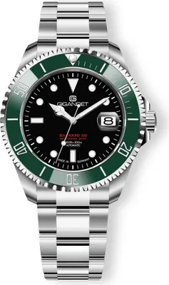 Produktbild von Gigandet Automatikuhr Edelstahl Saphirglas Sea Ground 300 Ceramic Date - G300-020M-C