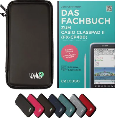 Produktbild von CALCUSO Zubehör Standardpaket Schwarz kompatibel für Grafikrechner Casio Classpad II (fx-CP400)