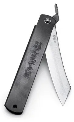 Produktbild von Japanisches Klappmesser NAGAO KANEKOMA Higonokami Warikomi aus Kohlenstoffstahl SK5 - 90 mm