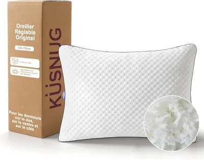 Obrázok produktu pre Vankúš 50x70 cm, pamäťová pena, nastaviteľný, pre spánkové polohy