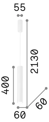 Immagine prodotto di TUBE D6, Sospensione, Ideal Lux