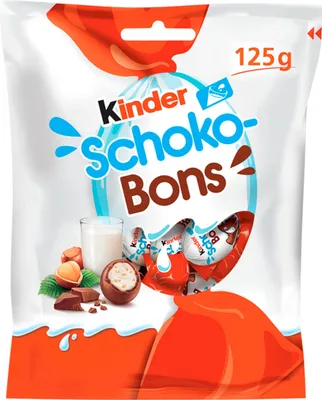 Immagine prodotto di Kinder Schoko Bons cioccolatini 16 pezzi 125 g