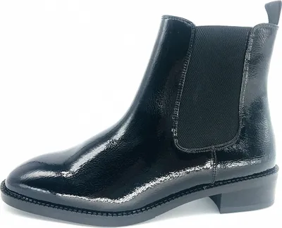 Produktbild von Tamaris Damen Chelsea Boot schwarz Lack