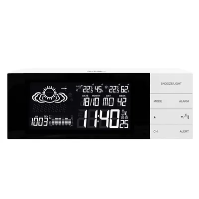 Produktbild von Technoline WS 6870, Weiß, Innen-Hygrometer, Innen-Thermometer, Außen-Barometer, Außen-Hygrometer, Außen-Thermometer, Hygrometer, Thermometer, 85 - 105 kPa, 20 - 95%, 20 - 95%