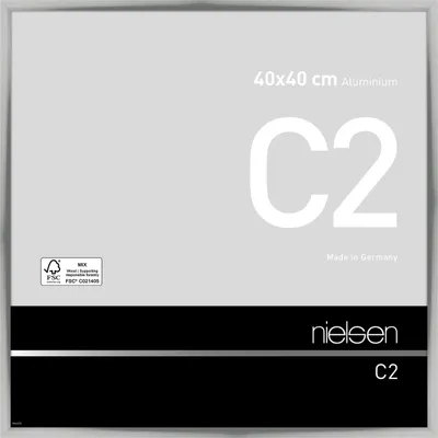 Immagine prodotto di Cornice in alluminio Nielsen C2 40x40 cm, argento