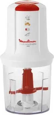 Obrázok produktu pre Moulinex ClickChef AT710110, 0,5 L, Červená, Priehľadná, Biela, Nerezová oceľ, Plast, 500 W