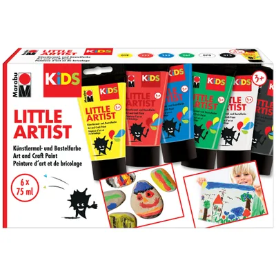 Produktbild von Marabu KiDS Little Artist Sortierung 6x75ml