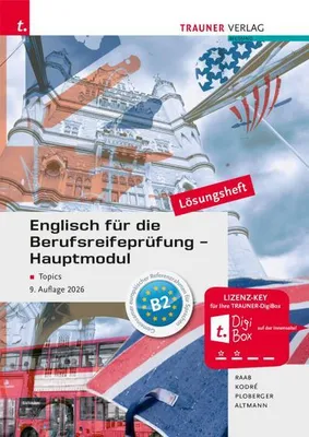 Obrázok produktu pre Englisch für die Berufsreifeprüfung - Hauptmodul Topics Lösungsheft