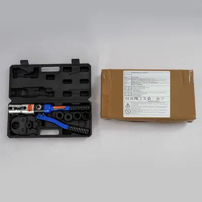 Obrázok produktu pre Hydraulický lis s matricami od 16 do 32 mm, otočná hlavica o 360 stupňov a telo z legovanej ocele