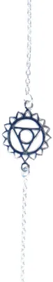 Produktbild von Armband "Vishuddhi Chakra" 1,4cm Silber 925 mit 20cm Silberkette