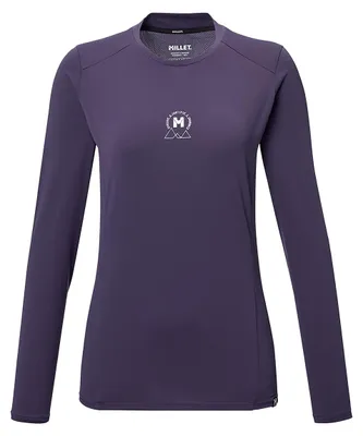 Productafbeelding van MILLET Dames langarm wandelshirt UPF40 (FR/ES, met letters/symbolen, maat L, normale pasvorm)