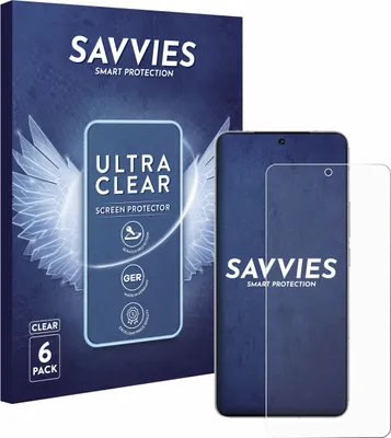Produktbild von 6x Für Vivo iQOO 13 Schutzfolie Savvies Displayschutz Display Schutz Folie Klar Transparent