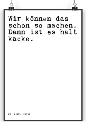 Produktbild von Mr. & Mrs. Panda Bild Wir können das schon... DIN A4 - Weiß - Geschenk, drucke, Sprüche, Plakat, Büro, wanddeko, Spruch, Kollegen, Wanddekoration, Freund, Wandbild