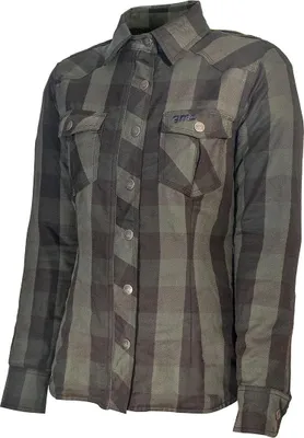 Zdjęcie produktu dla Koszula damska Jaguar - schwarz-olive - XL