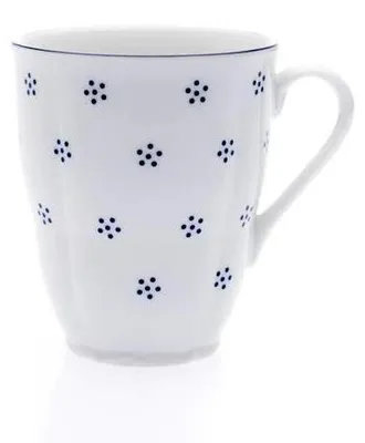 Produktbild von Hohe Tasse, tschechisches Porzellan, Verona, 300 ml, blaue Valbella, G. Benedikt