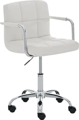 Zdjęcie produktu dla Ergonomiczny fotel biurowy, krzesło biurowe - tapicerka z imitacji skóry - wielogodzinny komfort siedzenia