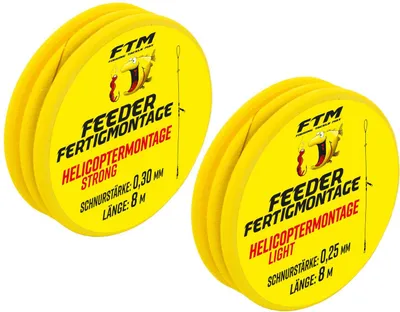Produktbild von FTM Helicoptermontage 8m - Feedermontage, Durchmesser/Tragkraft:0.25mm / 4.4kg