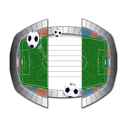 Obrázek produktu pro Folat BV Voetbal pozvánky, 8ks.