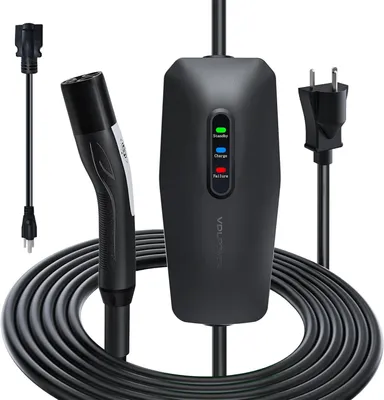 Image de Chargeur automatique VidPower, 16 A, avec écran LCD, câbles inclus