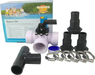 Produktbild von Summer Fun 2600005SF, Umgehungs-Bausatz für Solar-Poolheizung, 3,8 cm, 500 g, Box, 250 mm, 115 mm