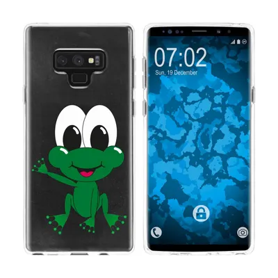 Produktbild von PhoneNatic Case kompatibel mit Samsung Galaxy Note 9 Silikon-Hülle Cutiemals M2