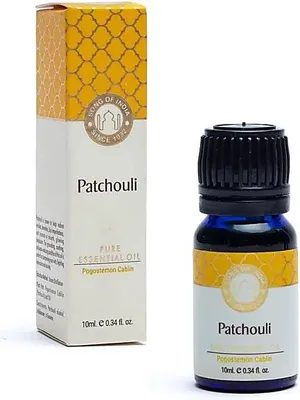 Zdjęcie produktu dla Olejek eteryczny z paczuli Song Of India - opakowanie 3 szt. - 10ml