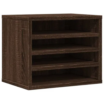 Produktbild von Schreibtisch-Organizer Braun Eichen-Optik 36x26x29,5 cm
