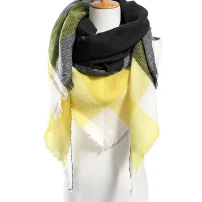 Immagine prodotto di Sciarpa LE-5487 Gialla - Eleganza e Comfort KP5487