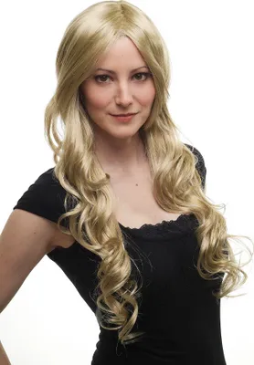 Produktbild von WIG ME UP Perücke lang wellig hellblond 3274-234