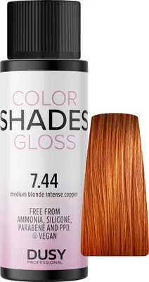Produktbild von Dusy Color Shades 7.44 Mittelblond Kupfer Intensiv