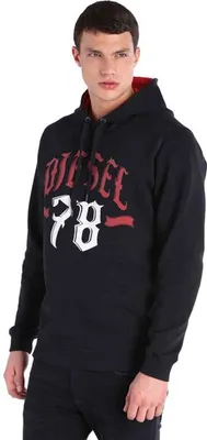 Produktbild von Diesel S-ANJ Felpa 81E Herren Sweatshirt Hoody Kapuzenshirt