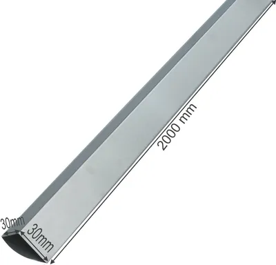 Produktbild von Alu Winkelblech Kantblech Alu Winkel 90° Alu L-Winkel 30 mm in Alu Natur Blank