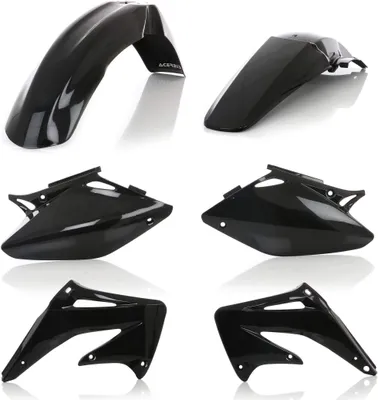Image de ACERBIS Kit d'habillage 6 pièces noir pour HONDA CRF 450 R