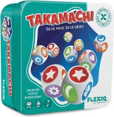 Image de Jeu de Dés Takamachi Asmodee, Jeu d'Observation et Rapidité, Moins de 30 Minutes, Dès 5 Ans, Pour 2 Joueurs ou Plus